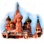 Раскраска Москва