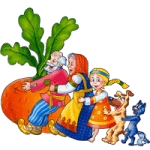 Раскраска Репка