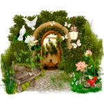 Раскраска Сад
