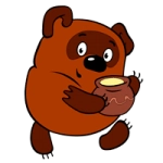 Раскраска Винни Пух