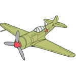 Раскраски Военный самолет